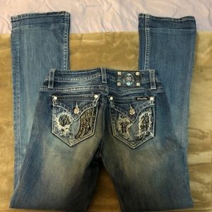 Miss Me Mid Rise Bootcut Jeans